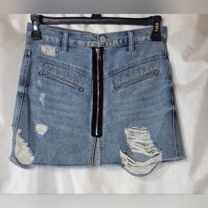 BlankNYC deconstructed mini skirt